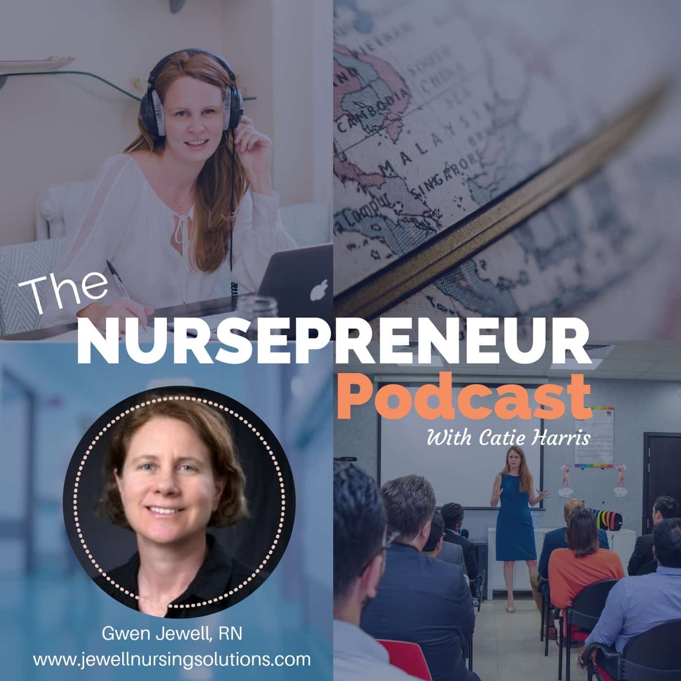 Floating In Space - Podcast with Nursepreneur founder Catie Harris